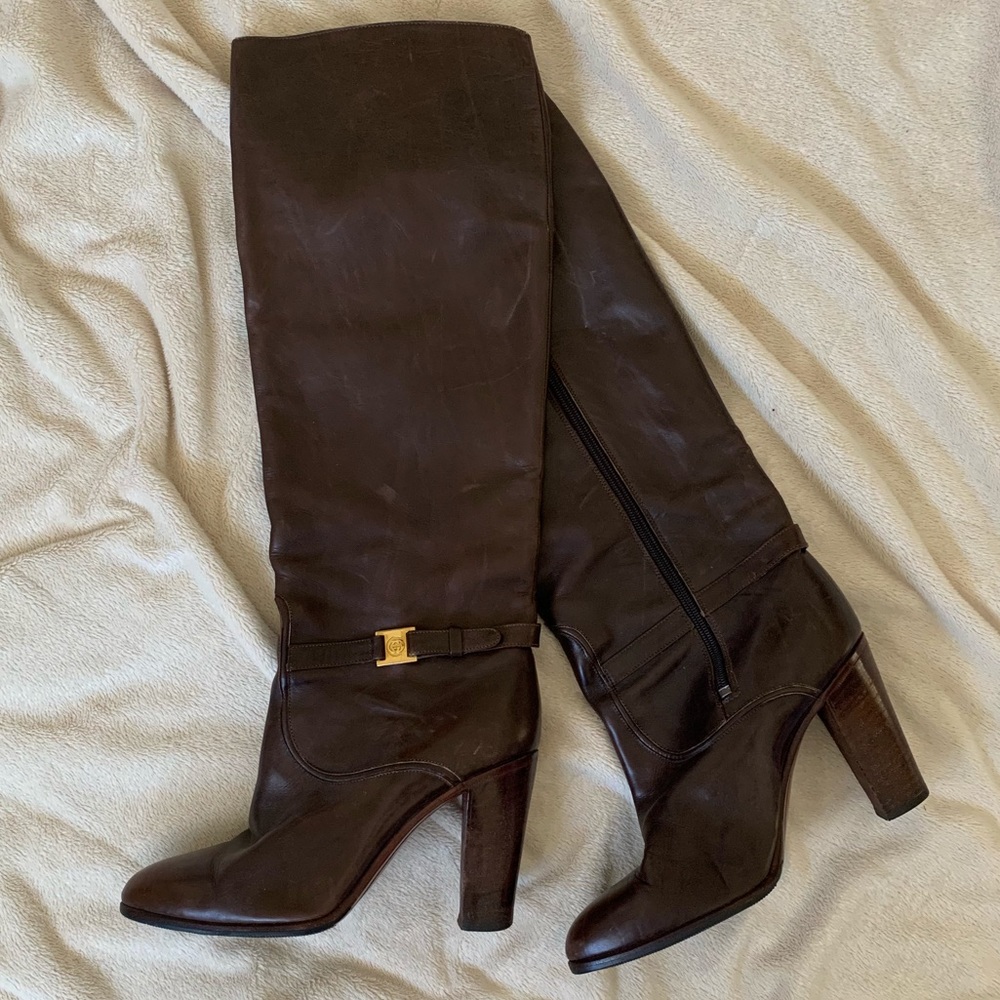 Vintage Gucci Knee High Boots